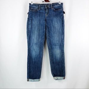 Gap Premium Boyfriend Jean With Cuff Bottom